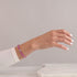 Magenta | Silber | Meerjungfrau Glasperlenarmband
